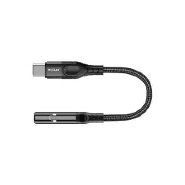 USB-C - 3.5mm ljudadapter (hane-hona) 10cm