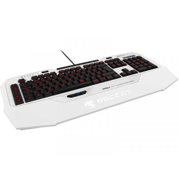 Roccat Isku FX Multicolor Gaming Keyboard Nordic White