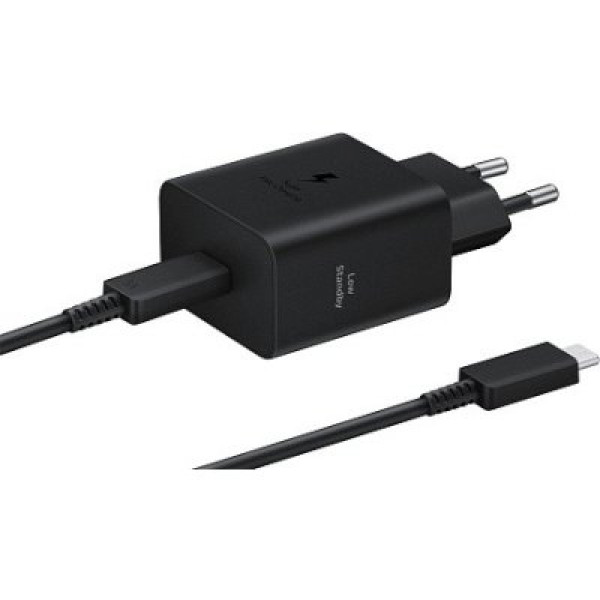 Samsung Laddare USB-C 45W med kabel EP-T4511 svart EP-T4511XBEGWW