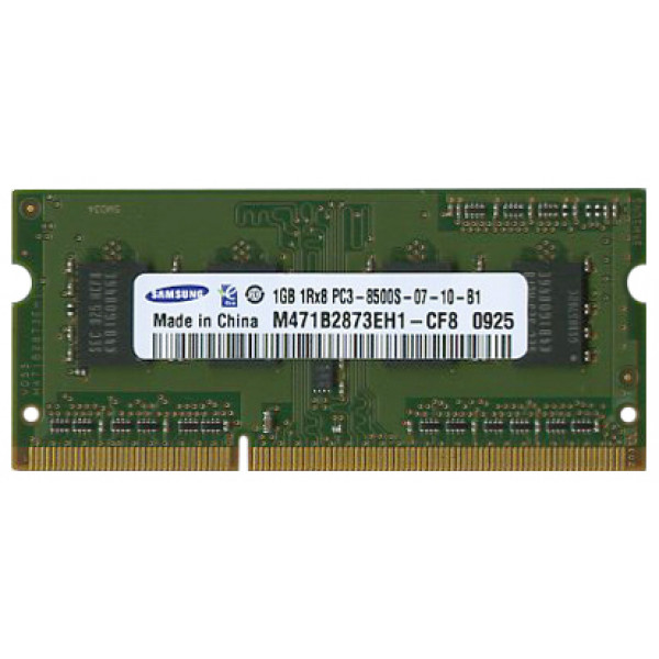 Samsung M471B2873EH1-CF8 minnesmodul 1 GB 1 x 1 GB DDR3 1066 MHz