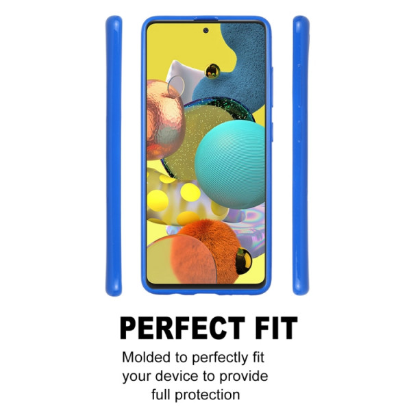 Skal - Samsung Galaxy A51 Silikonskal Röd Skal-A51-13