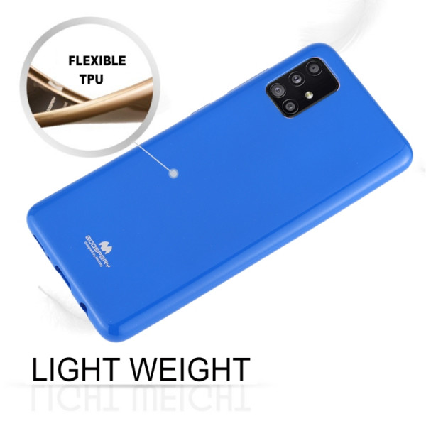 Skal - Samsung Galaxy A51 Silikonskal Röd Skal-A51-13