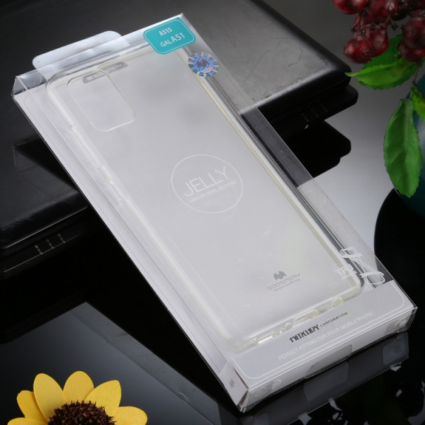Samsung Galaxy A51 Silikonskal Transparent