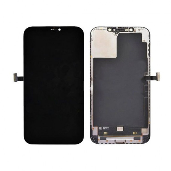 Skärm iPhone 15 PRO MAX - Svart Pulled