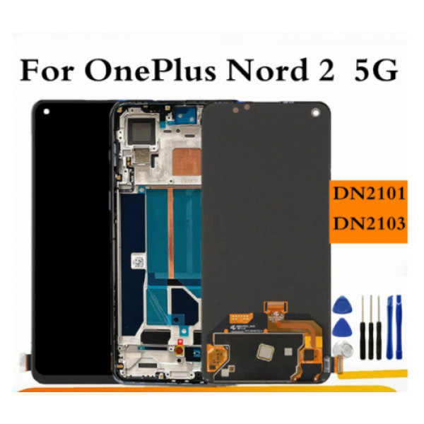 Skärm OnePlus NORD 2 Skärm LCD DN2101 DN2103 MB-OnePlus-NORD2