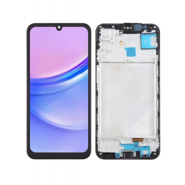 Skärm Samsung Galaxy A15 4G A155F OLED med ram