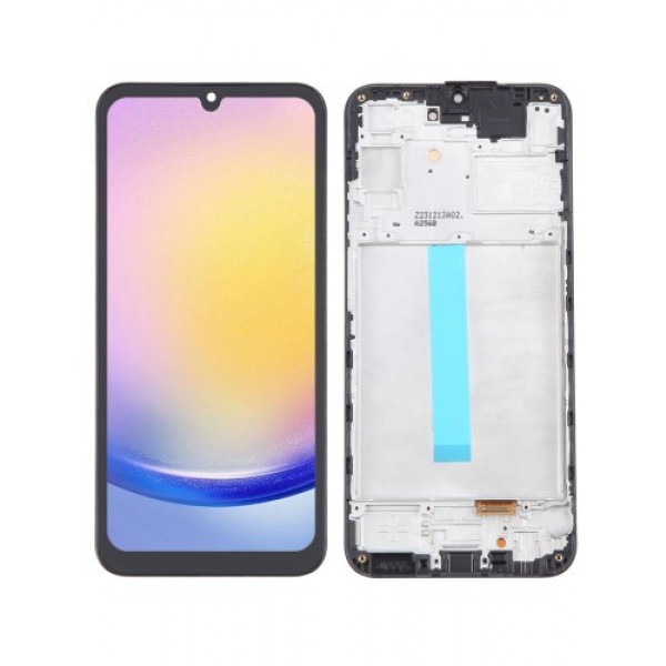 Skärm Samsung Galaxy A25 5G SM-A256B OLED med ram