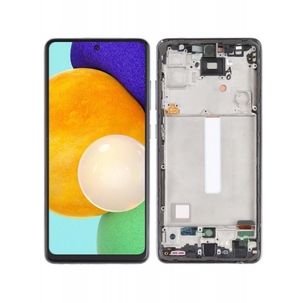 Skärm Samsung Galaxy A52 5G A526 TFT med ram ej FP