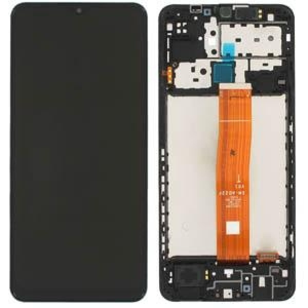Skärm Samsung Galaxy M12 SM-M127F Svart Original GH82-25043A
