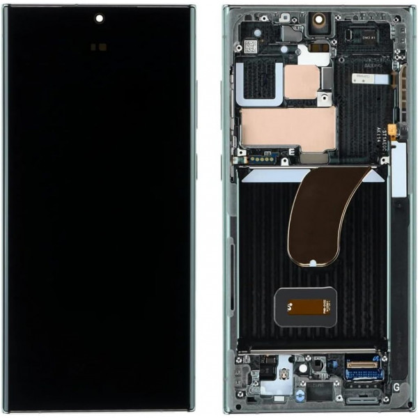 Skärm Samsung Galaxy S23 Ultra OLED GREEN SM-918B-OLED-GRN