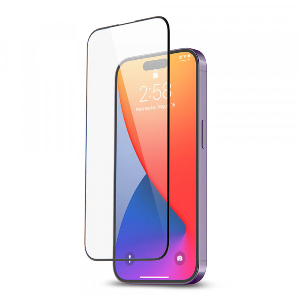 Skärmskydd iPhone 16, 15 - Glas Heltäckande 101965