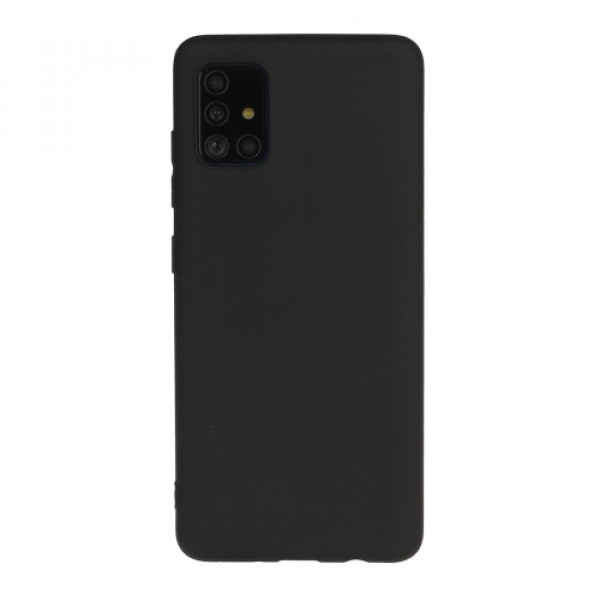 Samsung Galaxy A71 Silikonskal Svart