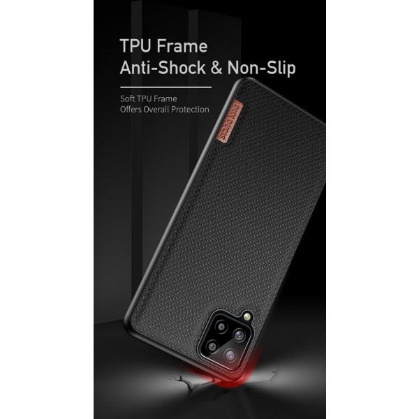 Skal Samsung Galaxy A12 svart Dux Ducis Fino
