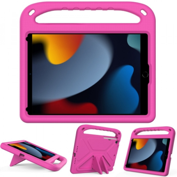 Skal iPad 10.2 2021 2020 2019 Barn Handtag Rosa 590164