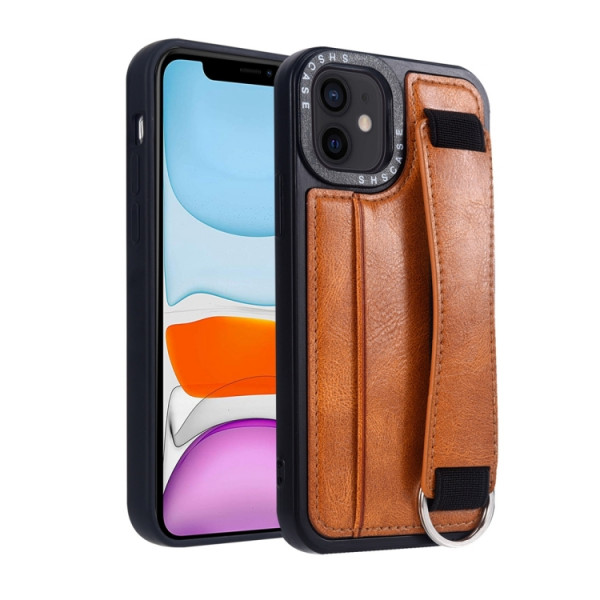 Skal iPhone 11 - Kortplatser Hållare Brun 101970