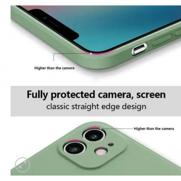 Skal iPhone 11 - Silikonskal Kameraskydd Svart 101791