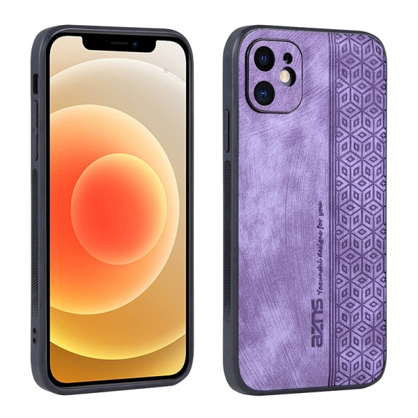 Skal iPhone 12 - AZNS Skinnkänsla Lila 101846