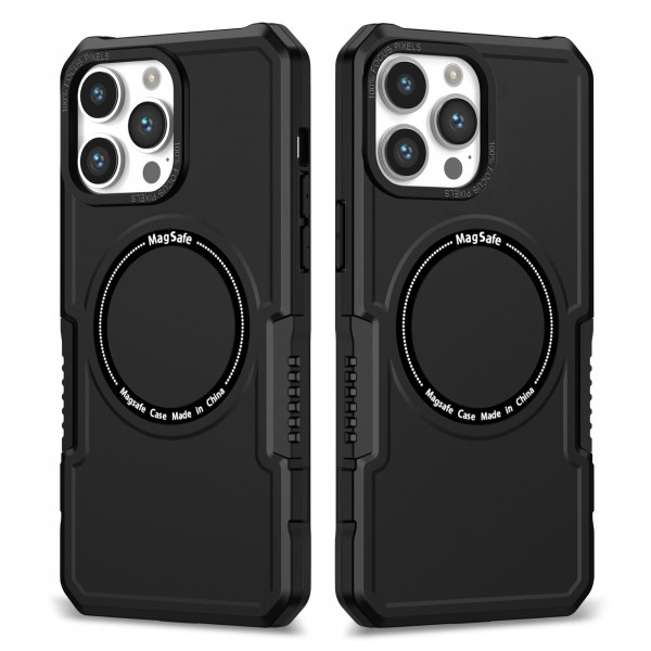 Skal iPhone 13 PRO - Magsafe Stöttåligt Armor Sv 102691