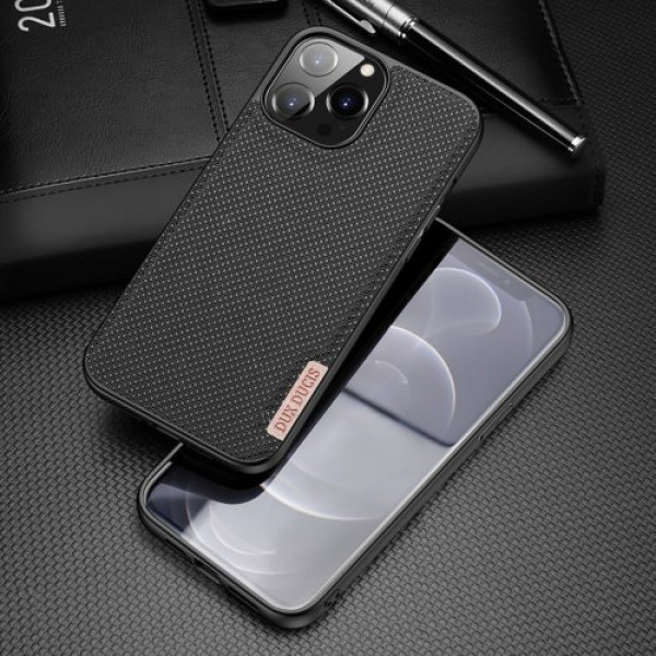Skal iPhone 13 PRO MAX - Dux Ducis Fino Svart 6934913047132