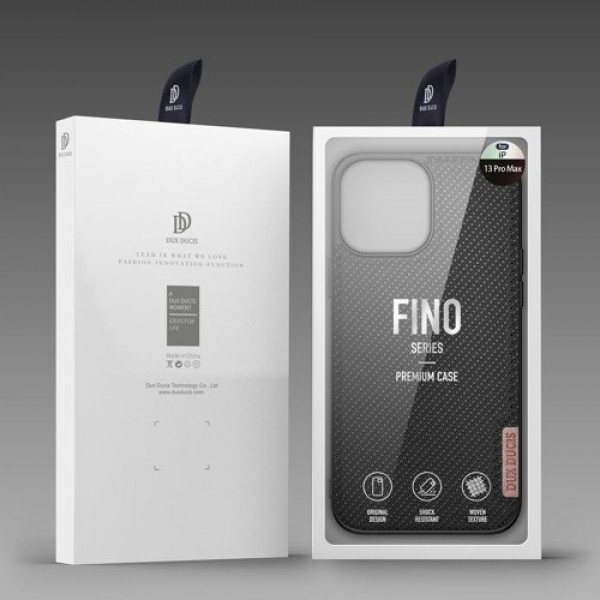 Skal iPhone 13 PRO MAX - Dux Ducis Fino Svart 6934913047132