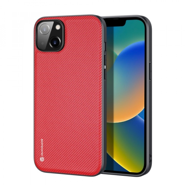 Skal iPhone 14 PLUS - Dux Ducis Fino Röd 6934913036846