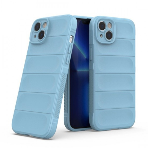 Skal iPhone 14 PLUS - Magic Shield Skyddsskal Ljusblå
