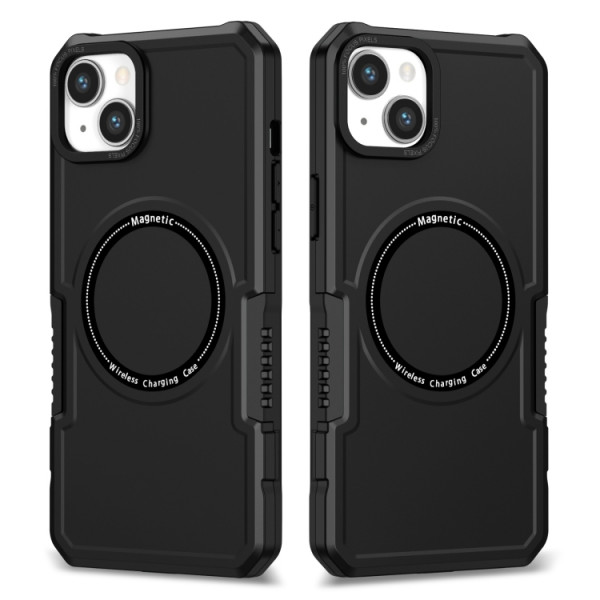 Skal iPhone 15 - Magsafe Stöttåligt Armor Svart 102701