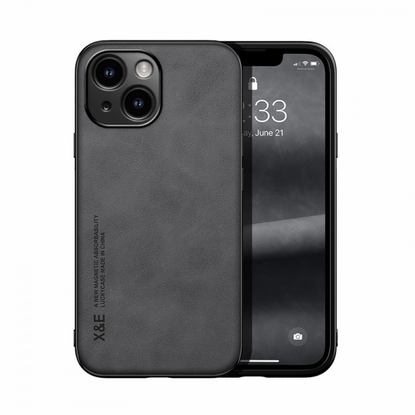 Skal iPhone 15 - X&E Skin Magnetisk Svart 101976