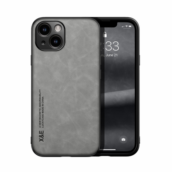 Skal iPhone 15 PLUS - X&E Skin Magnetisk Grå 101983