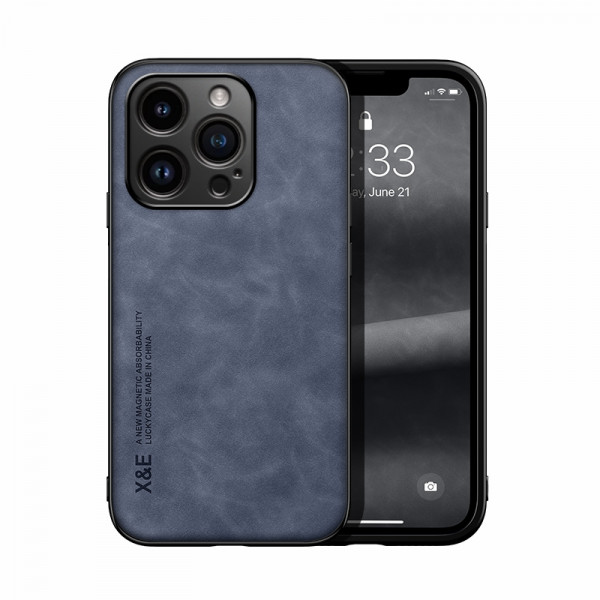 Skal iPhone 15 PRO - X&E Skin Magnetisk Blå 101974