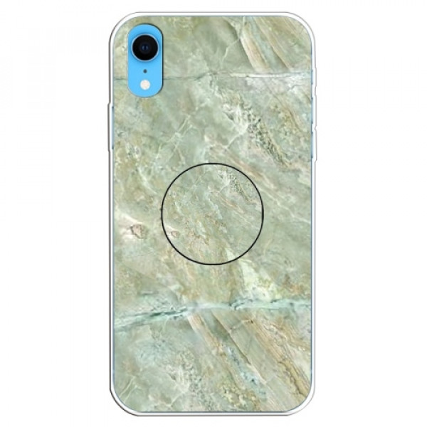 Skal iPhone XR - TPU Marmorlack Grön SK-i107