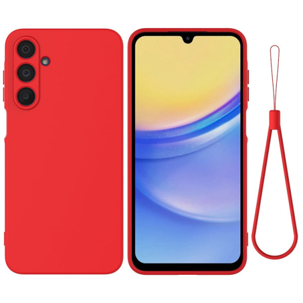 Skal Samsung Galaxy A16 5G - Liquid Silicone Röd