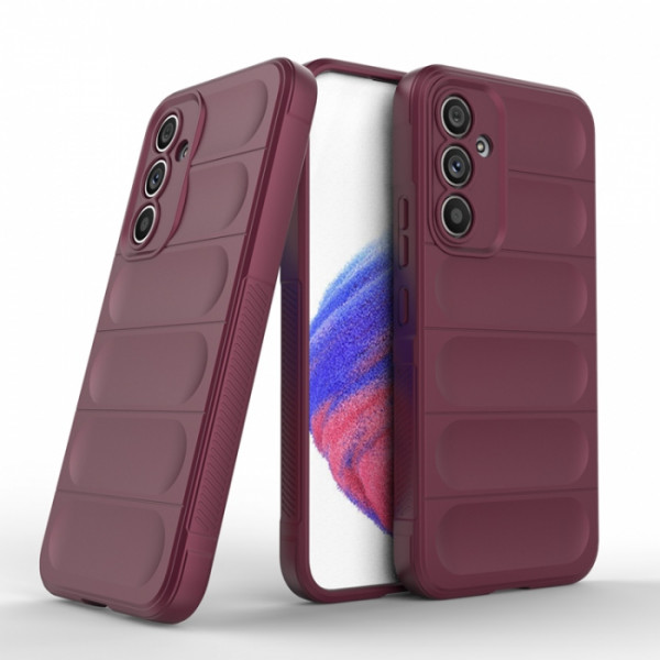 Skal Samsung Galaxy A54 5G - MS Skyddsskal Vinröd 101465