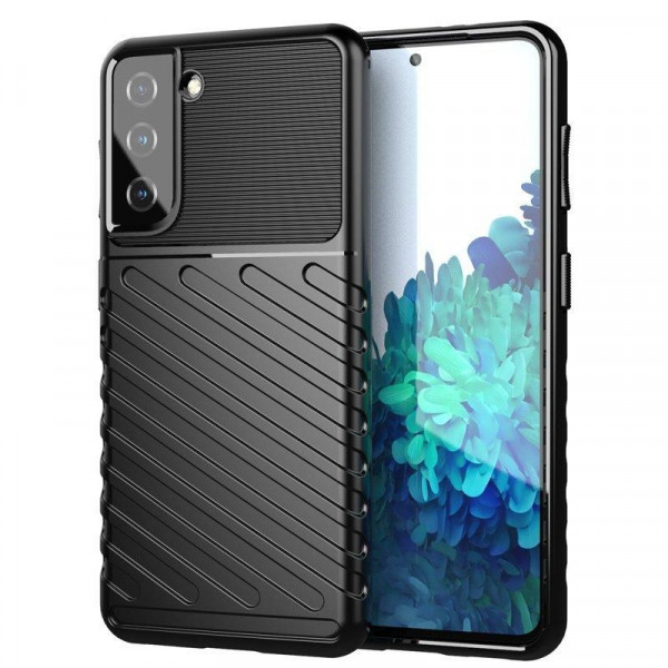 Skal Samsung Galaxy S21 FE - Stöttåligt skal svart 101375