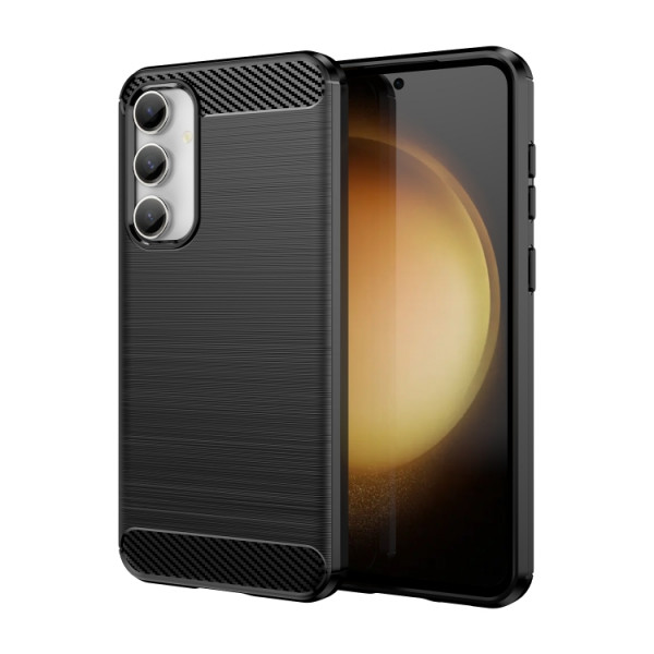 Skal Samsung Galaxy S23 FE - Svart Carbon