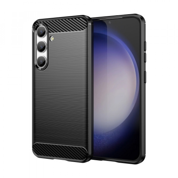 Skal Samsung Galaxy S24 - Svart Carbon 102590