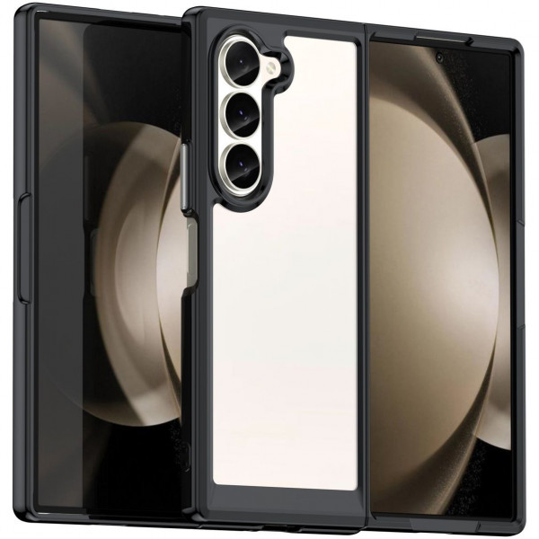 Skal Samsung Galaxy Z FOLD 6 - Akryl Hybrid Svart