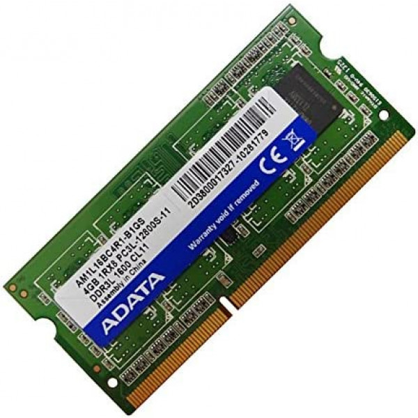 SODIMM DDR3-1600 4GB - Adata PC3L-12800S-11 AM1L16BC4R1-B1GS