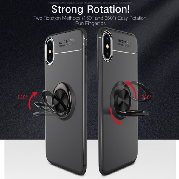 Skal iPhone XS MAX - med ringhållare SK-i141