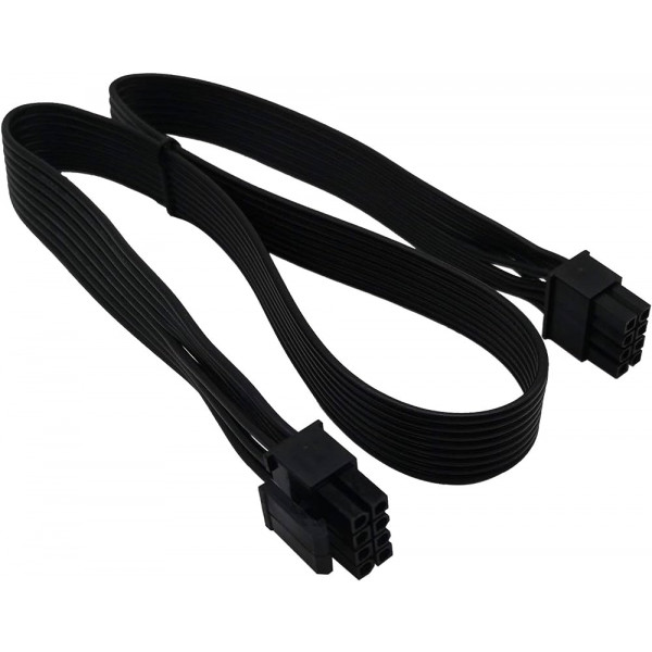Strömkabel 8 pin - 8 pin (4+4) ha-ha Modulär PSU PSU-8-8