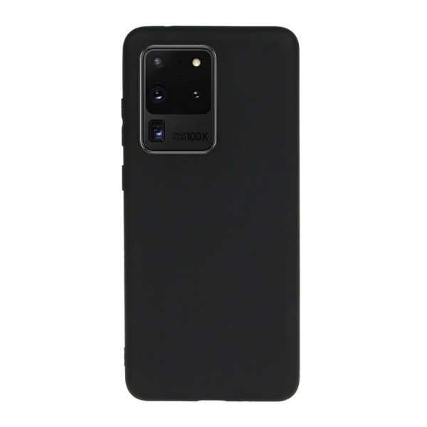 Skal - Samsung Galaxy S20 Ultra Silikonskal Svart Skal-S20U-34