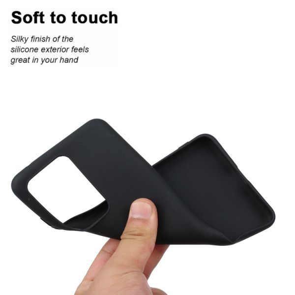 Skal - Samsung Galaxy S20 Ultra Silikonskal Svart Skal-S20U-34
