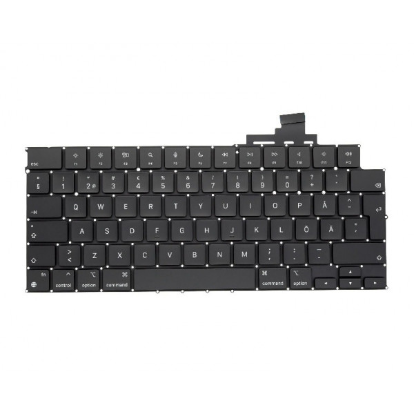 Tangentbord Macbook Air A2681 Svenskt palmrest Mid PRKBM-A2681-SV