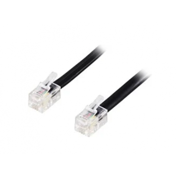 Telekabel Modularkablage 4P4C(RJ9/RJ10/RJ22) 3m TEL-03