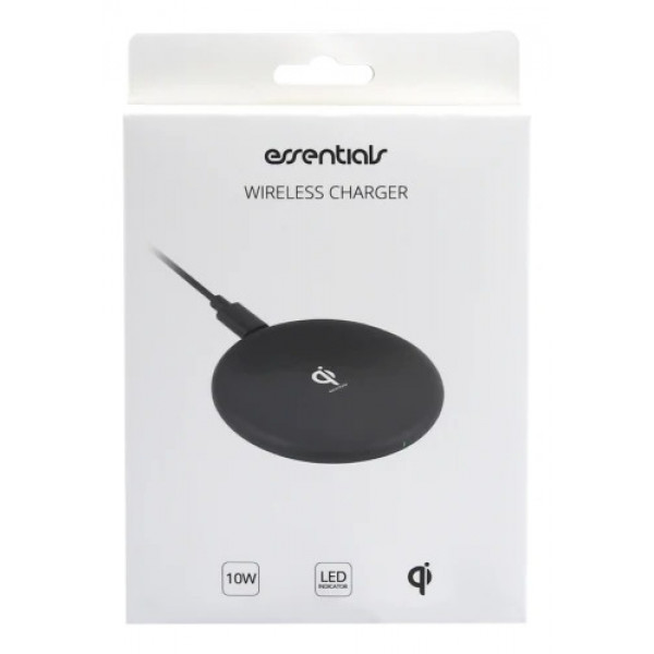 Trådlös Laddare QI 10W USB-C 1m Essentials 1110014