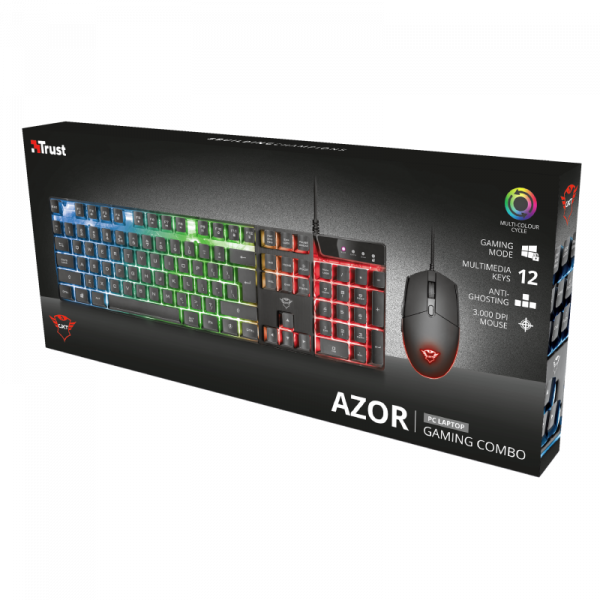 Gaming paket RGB - Trust GTX 838 Azor Gaming Combo