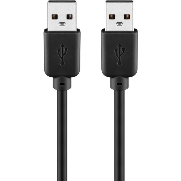 USB-A - USB-A kabel USB 2.0 hane-hane 2m 93593