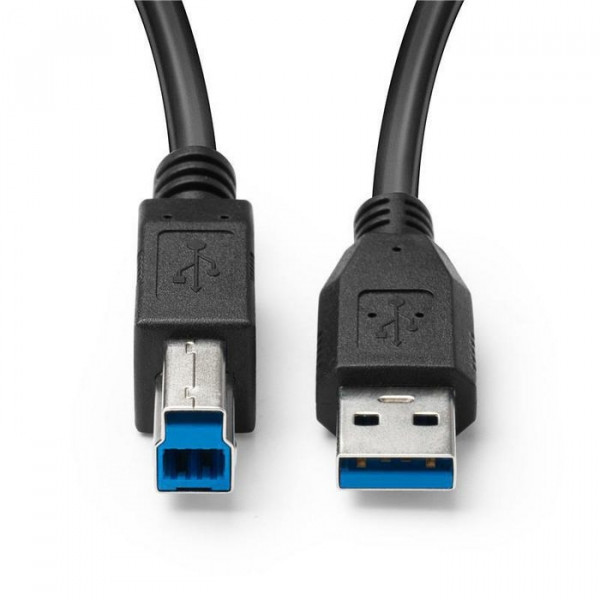 USB-A - USB-B kabel USB 3.2 Gen1 hane - hane