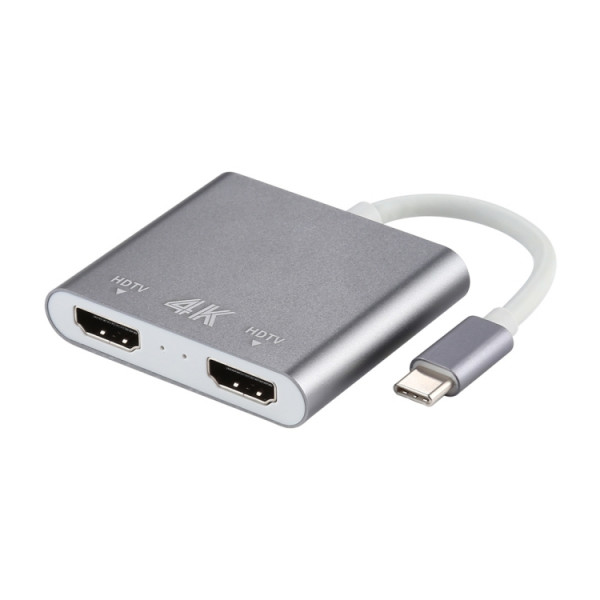 USB-C - HDMI x 2 adapter 4K vid 60Hz