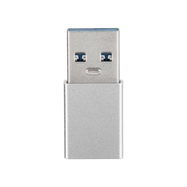 USB-C - USB-A 3.0 adapter (hona - hane) vit